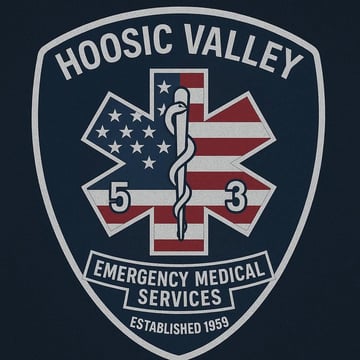 Hoosic Valley Rescue Squad EMS patch